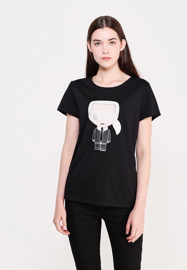 

Футболка Karl Lagerfeld, Черный