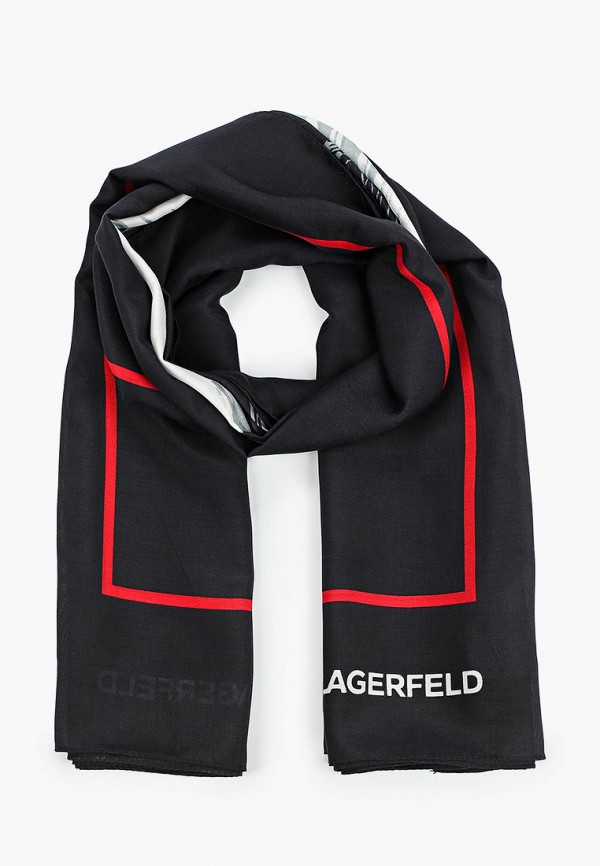 

Платок Karl Lagerfeld, Черный