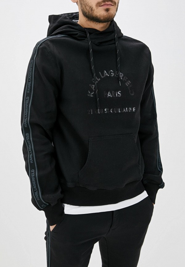 

Худи Karl Lagerfeld Denim, Черный