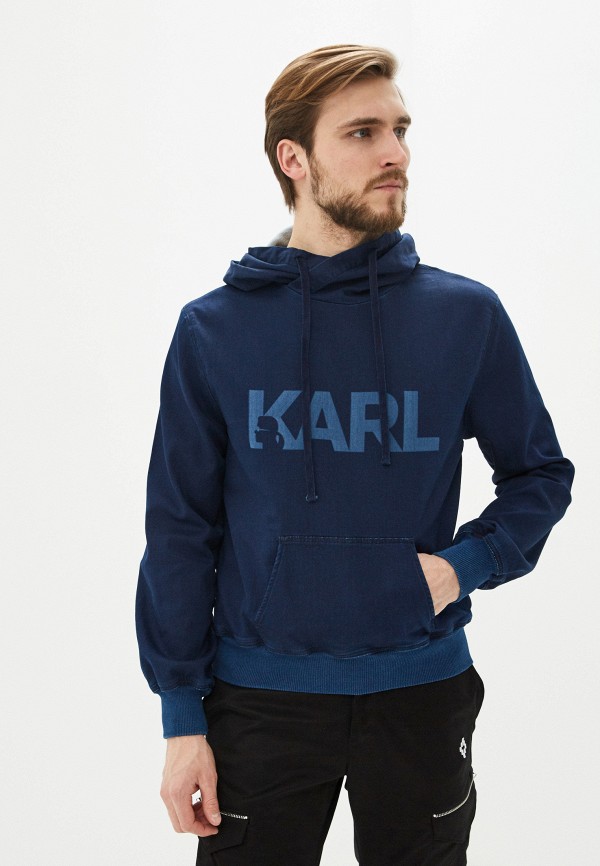 

Худи Karl Lagerfeld Denim, Синий