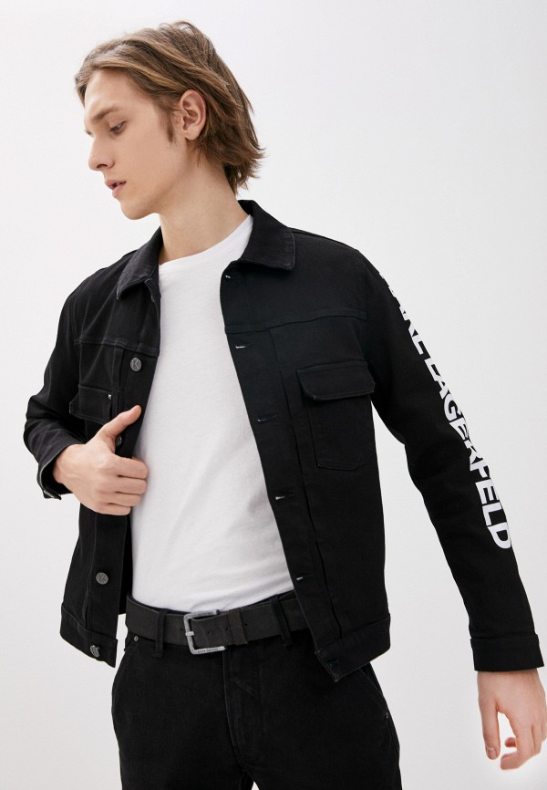 

Куртка джинсовая Karl Lagerfeld Denim, Черный