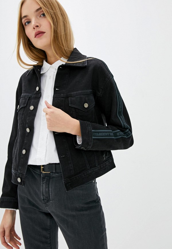 

Куртка джинсовая Karl Lagerfeld Denim, Черный