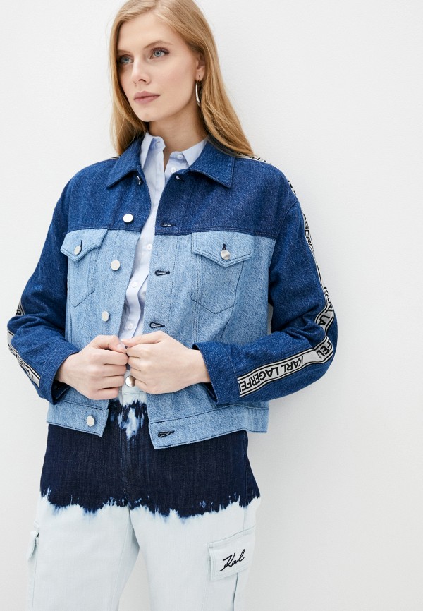 

Куртка джинсовая Karl Lagerfeld Denim, Голубой