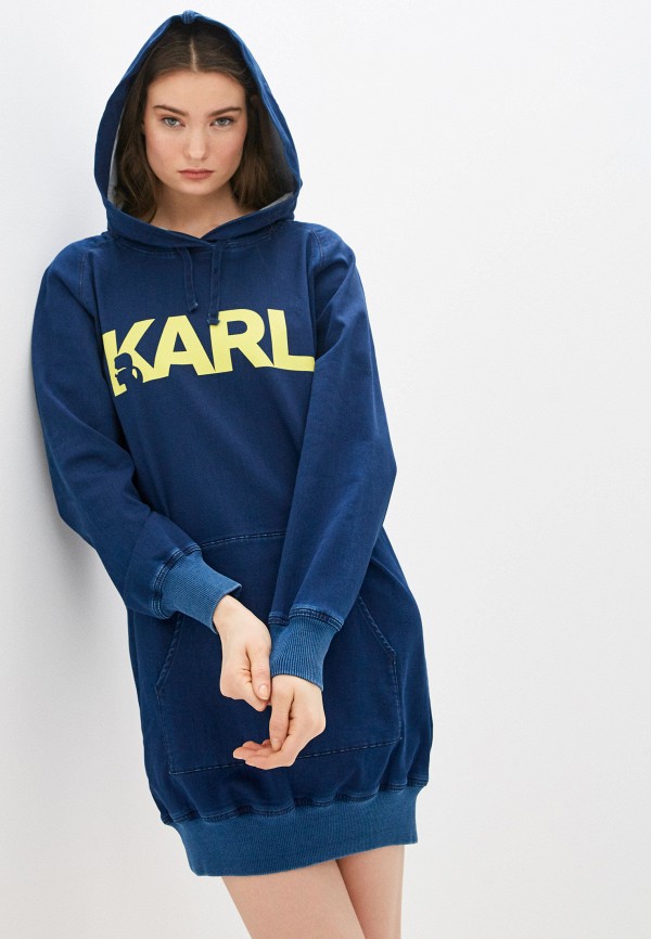 

Платье Karl Lagerfeld Denim, Синий
