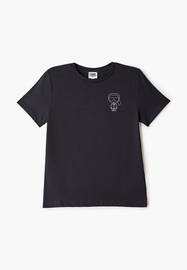 

Футболка Karl Lagerfeld Kids, Черный