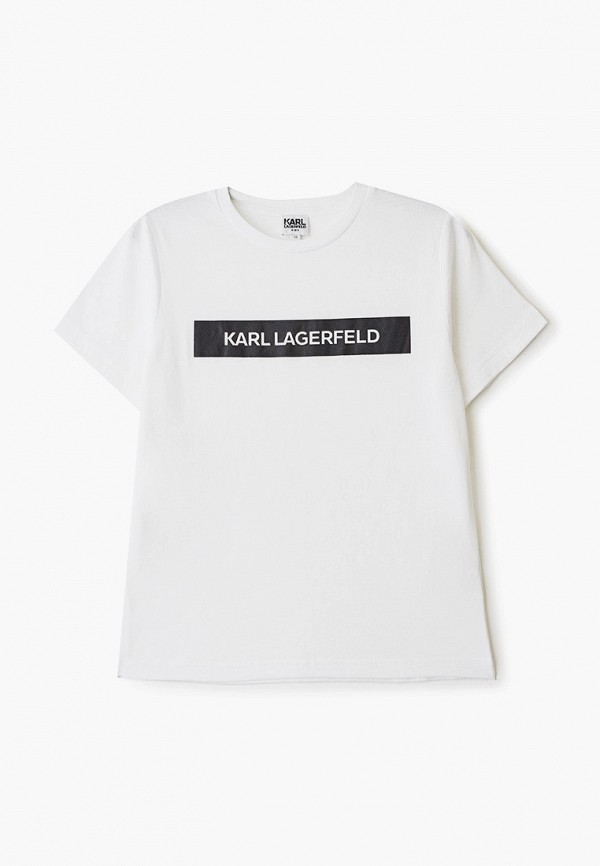 

Футболка Karl Lagerfeld Kids, Белый