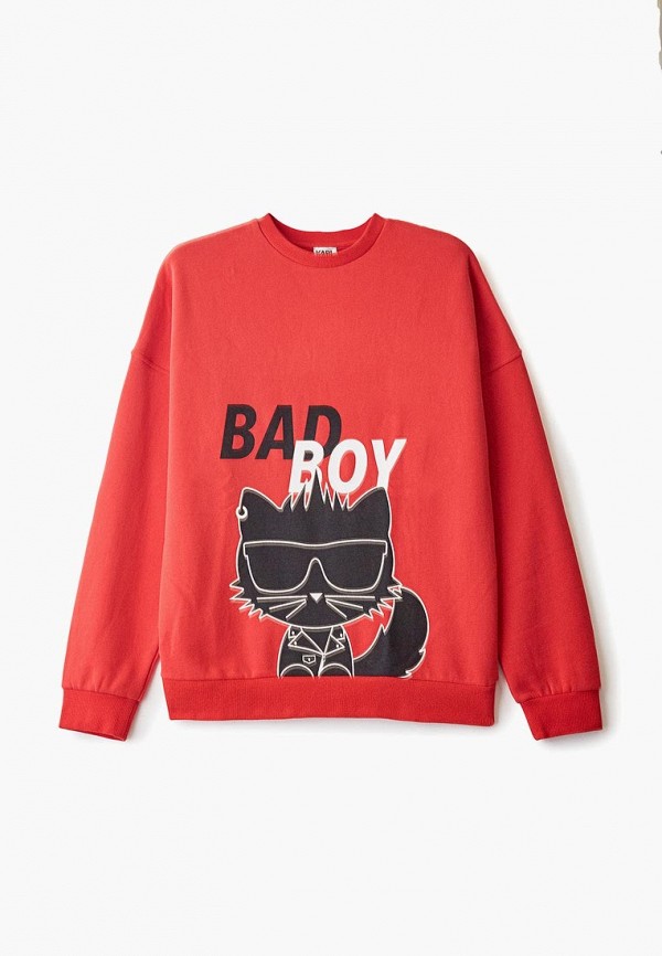 

Свитшот Karl Lagerfeld Kids, Красный