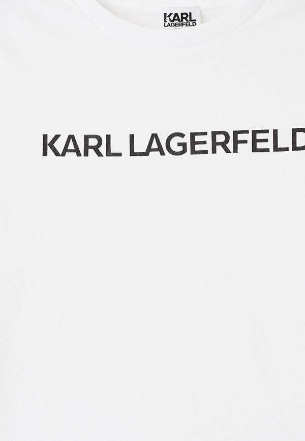 фото Лонгслив Karl Lagerfeld Kids