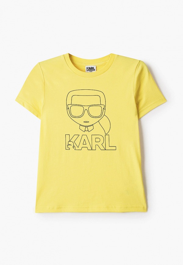 

Футболка Karl Lagerfeld Kids, Желтый