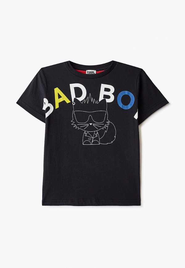 

Футболка Karl Lagerfeld Kids, Черный