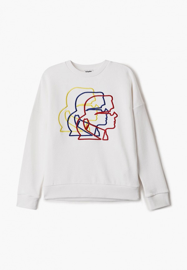 

Свитшот Karl Lagerfeld Kids, Белый