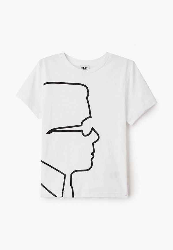 

Футболка Karl Lagerfeld Kids, Белый