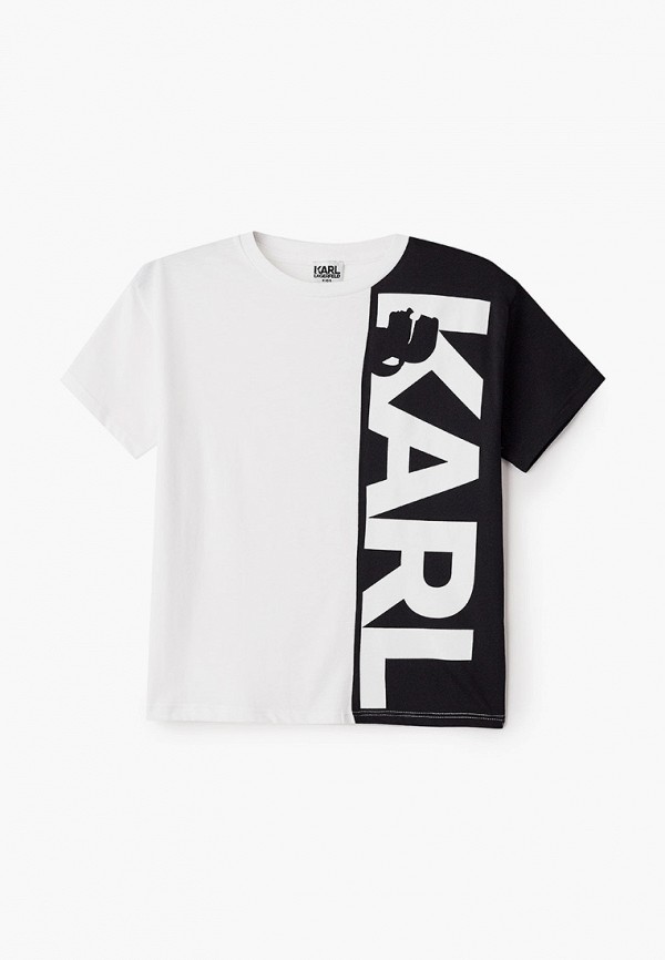 

Футболка Karl Lagerfeld Kids, Белый