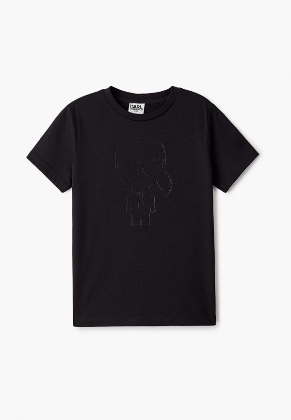 

Футболка Karl Lagerfeld Kids, Черный
