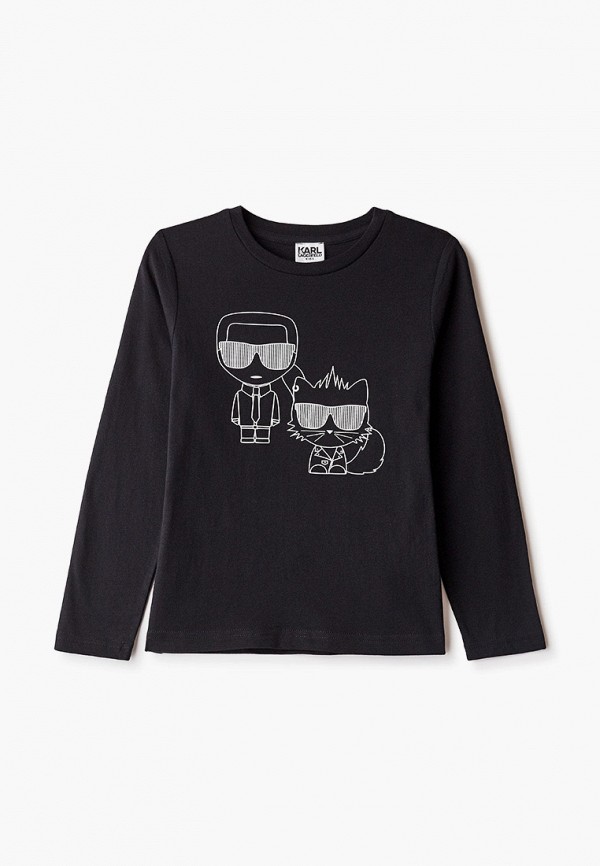 фото Лонгслив karl lagerfeld kids