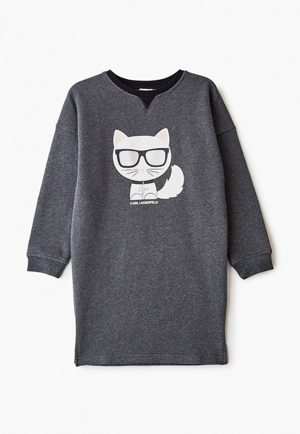 

Платье Karl Lagerfeld Kids, Серый