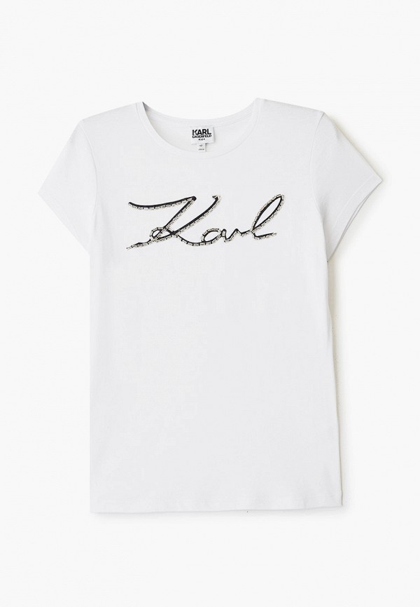 

Футболка Karl Lagerfeld Kids, Белый