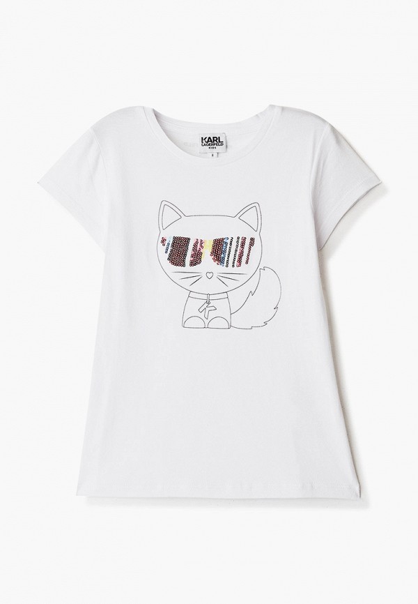 

Футболка Karl Lagerfeld Kids, Белый
