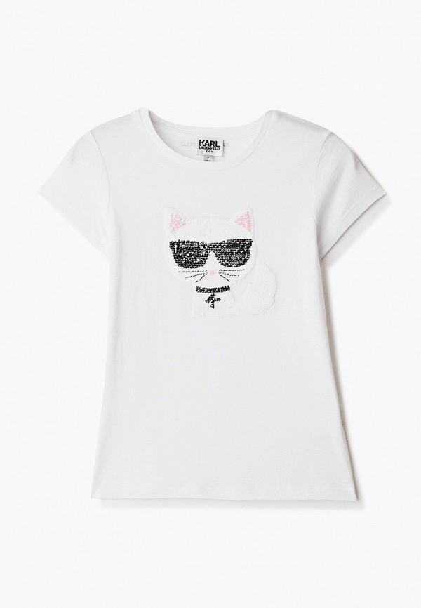 

Футболка Karl Lagerfeld Kids, Белый