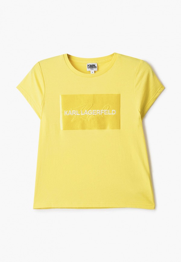 

Футболка Karl Lagerfeld Kids, Желтый