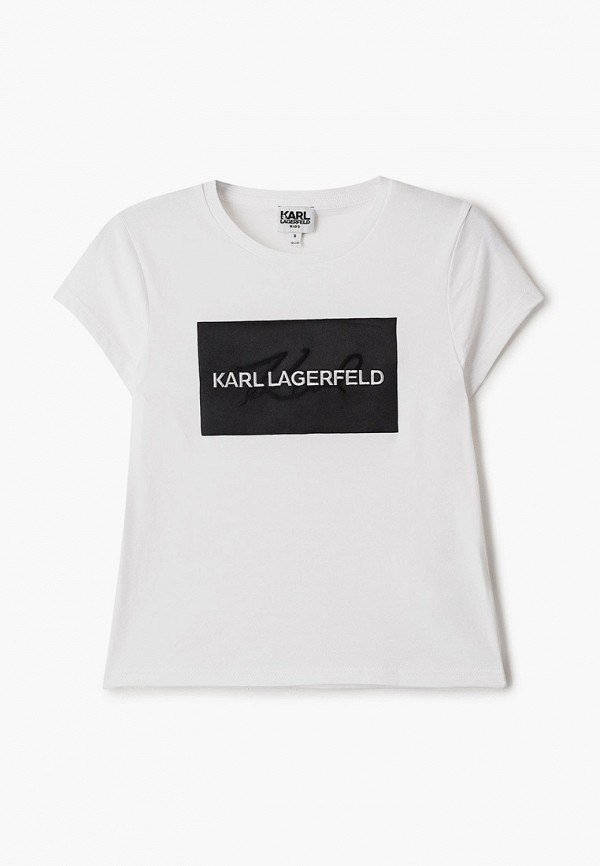 

Футболка Karl Lagerfeld Kids, Белый