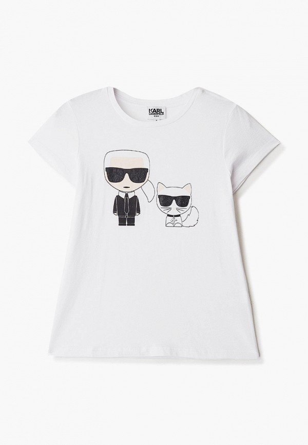 

Футболка Karl Lagerfeld Kids, Белый