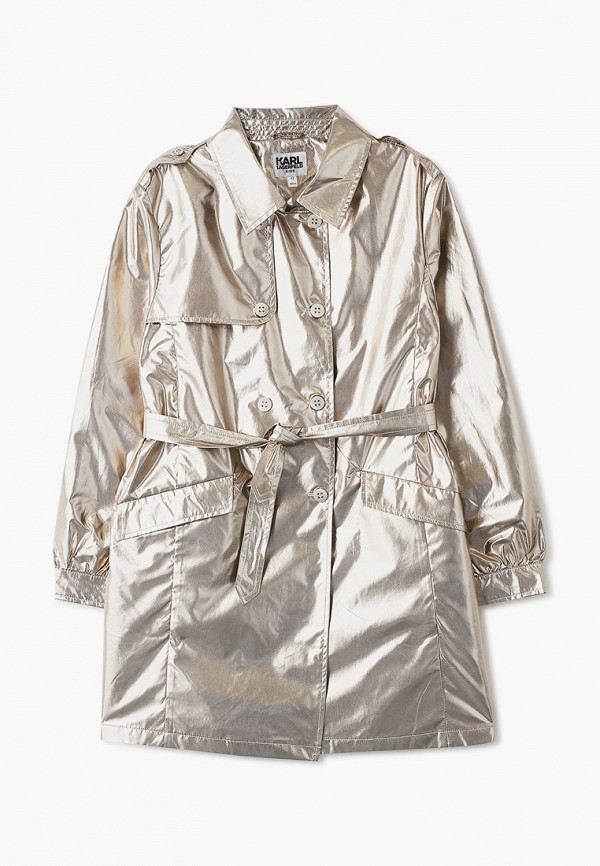 

Плащ Karl Lagerfeld Kids, Золотой