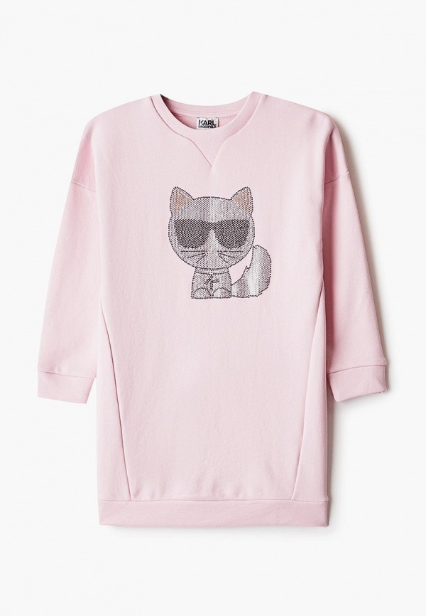 

Платье Karl Lagerfeld Kids, Розовый