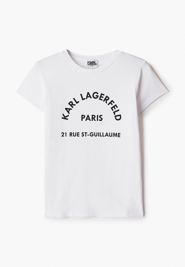 

Футболка Karl Lagerfeld Kids, Белый