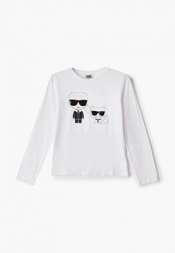 Лонгслив для девочки Karl Lagerfeld Kids Z15287