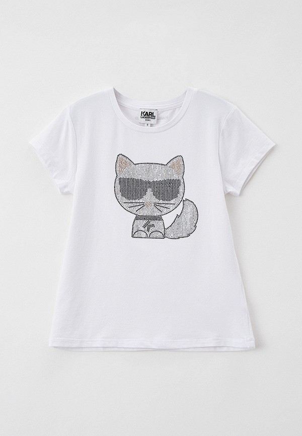 

Футболка Karl Lagerfeld Kids, Белый
