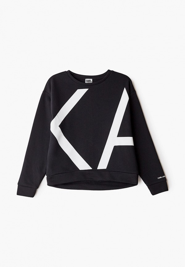 

Свитшот Karl Lagerfeld Kids, Черный
