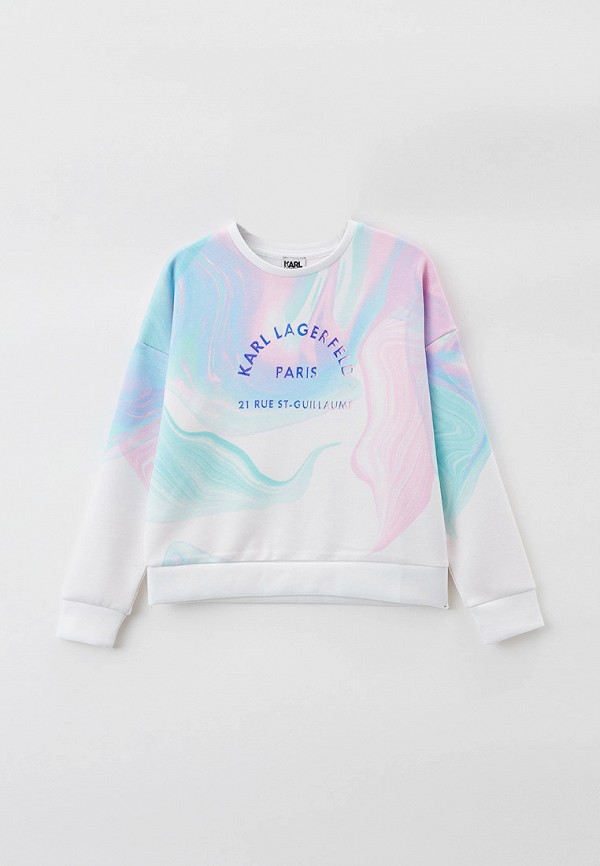 

Свитшот Karl Lagerfeld Kids, Разноцветный