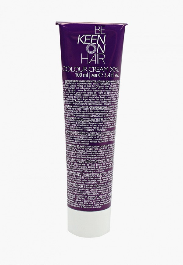 

Краска для волос Keen, Бежевый, 12.61 платиновый фиолетово-пепельный блондин, 100 мл