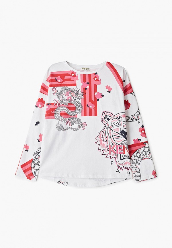 

Лонгслив Kenzo, Белый, Kenzo KE228EGGDWR1