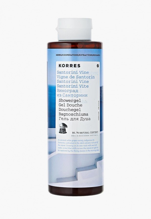 

Гель для душа Korres, Белый, белое вино санторини 250 мл