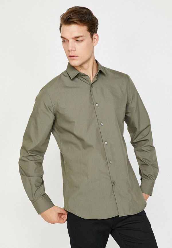 

Рубашка Koton, Хаки, Koton KO008EMKWEB0