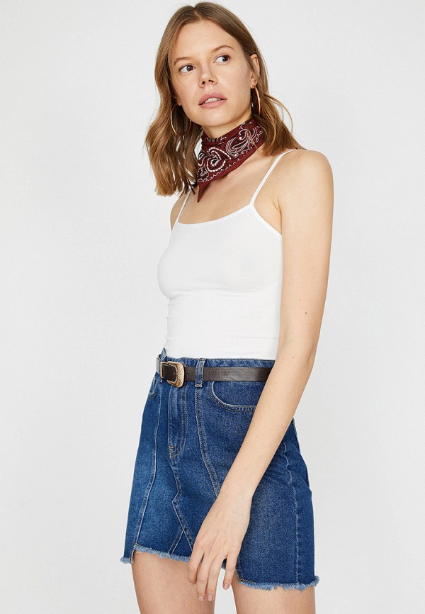 

Майка Koton, Белый, Koton KO008EWJMOC8