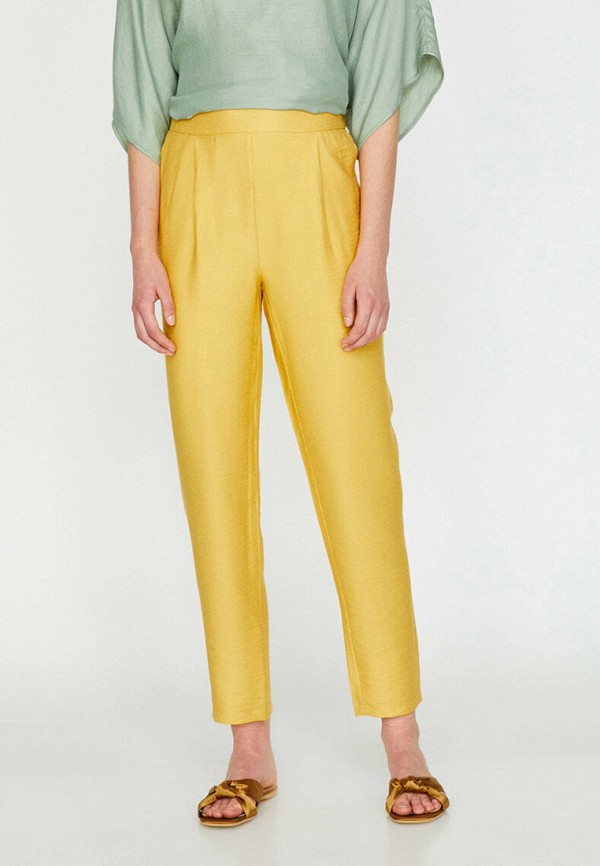 

Брюки Koton, Желтый, Koton KO008EWLATU7