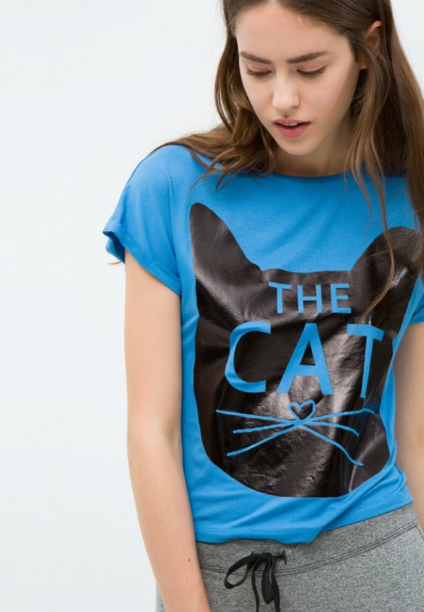 

Футболка Koton, Синий, Koton KO008EWLDRB4