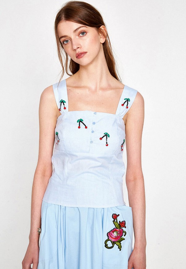 

Топ Koton, Голубой, Koton KO008EWLDXG4