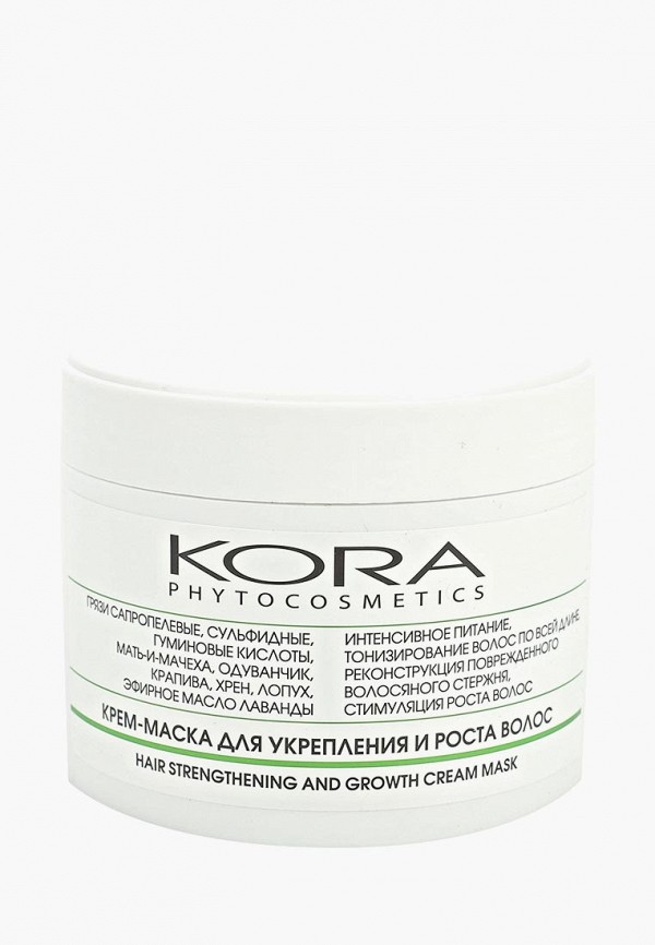 

Маска для волос Kora, Прозрачный, для укрепления и роста 300мл