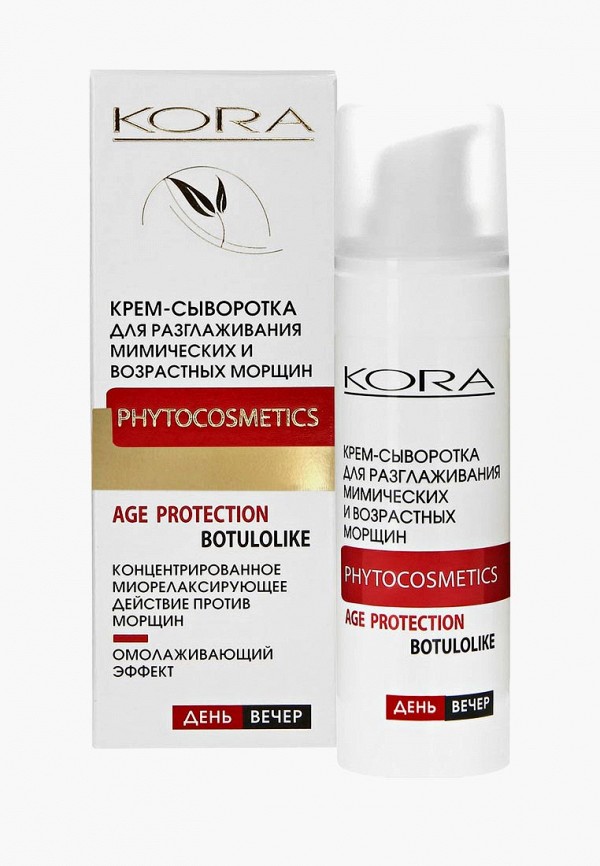 

Сыворотка для лица Kora, Прозрачный, для разглаживания мимических и возрастных морщин. 30мл