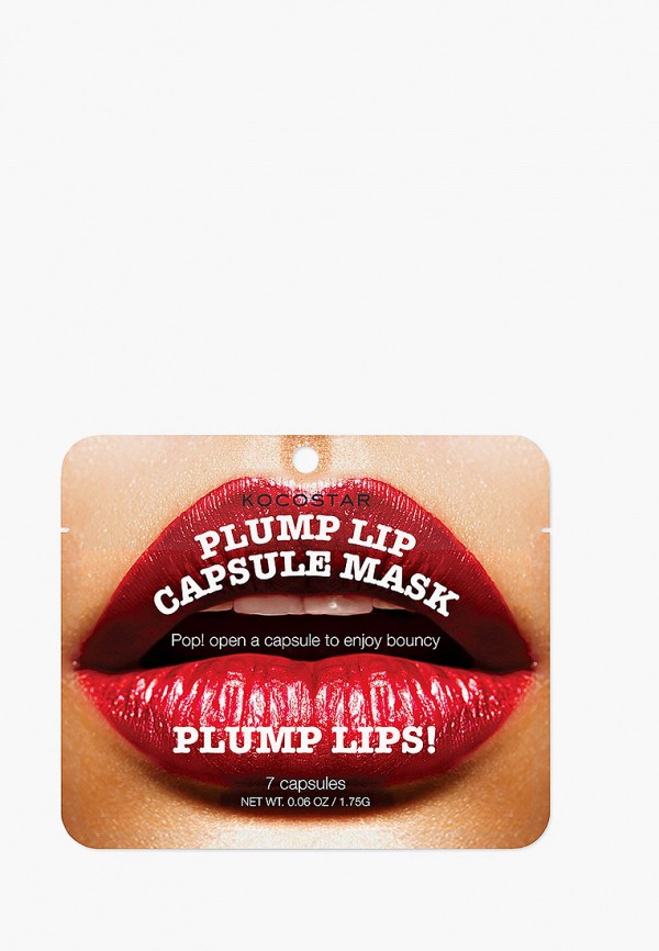 

Сыворотка для губ Kocostar, Прозрачный, 7 капсул, Plump Lip Capsule Mask Pouch