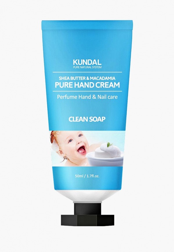 

Крем для рук Kundal, CLEAN SOAP, Белый