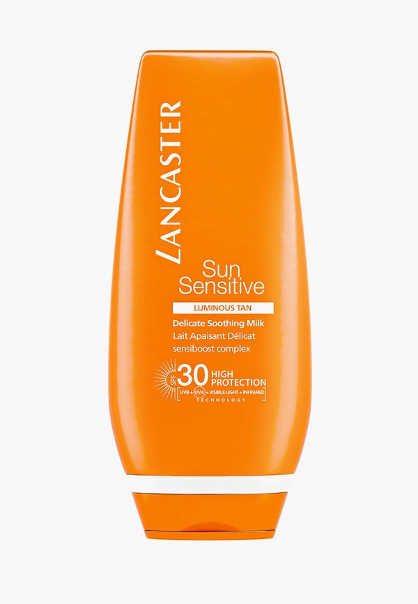 

Молочко для тела Lancaster, Прозрачный, Sun Sensitive Молочко для лица и тела. фактор защиты-30 125 мл