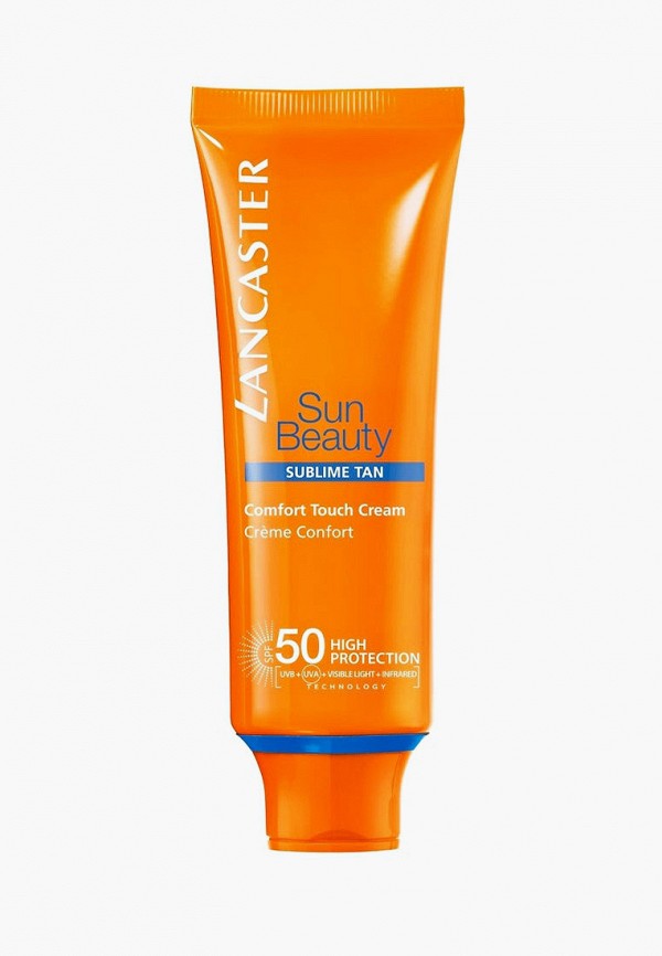 

Крем солнцезащитный Lancaster, Прозрачный, Sun Beauty Care сияющий загар spf 50, 50 мл