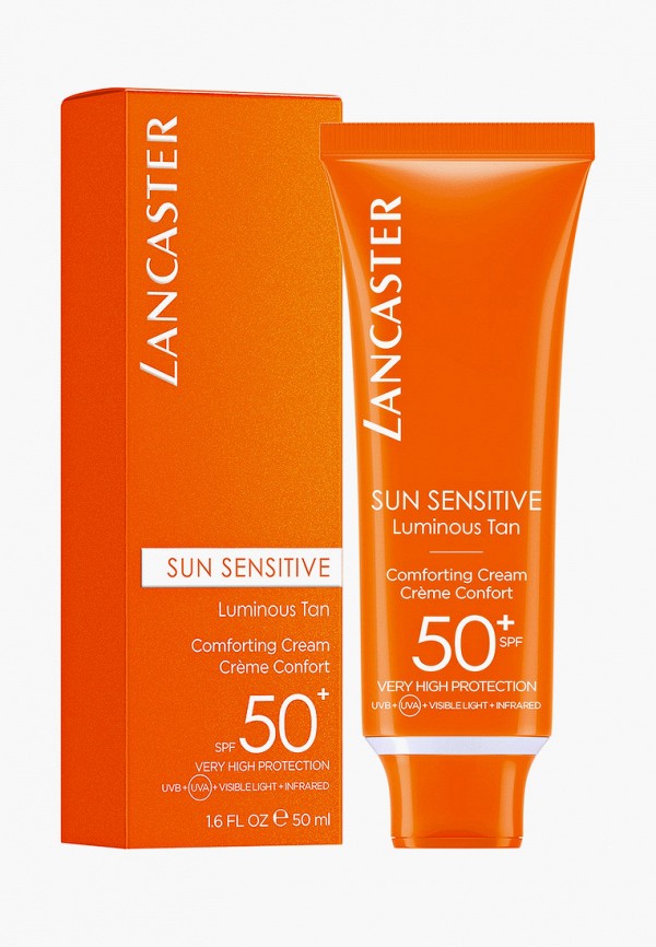 

Крем солнцезащитный Lancaster, Белый, Sun Sensitive для чувствительной кожи spf 50+, 50 мл