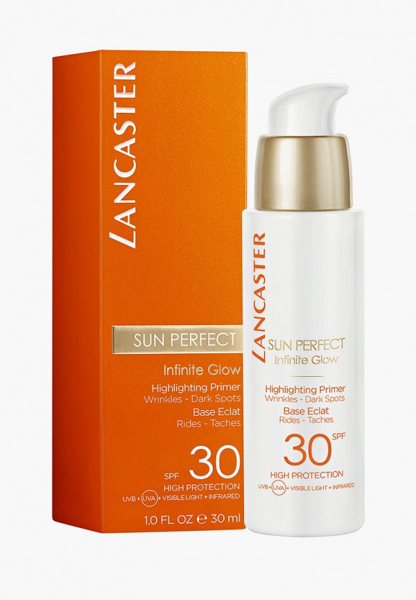

Праймер для лица Lancaster, Прозрачный, Sun Perfect spf30, 30 мл