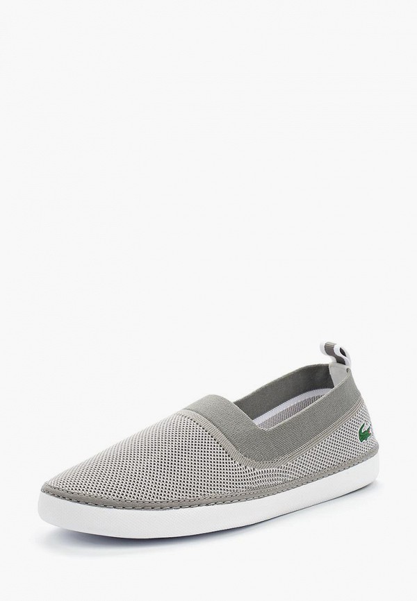 

Слипоны Lacoste, Серый